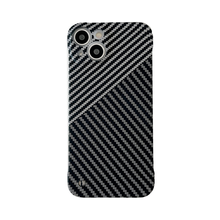 Carbon Fiber Texture PC Phone Case, For iPhone 14 Pro Max