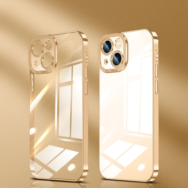 Crystal Plated High Transparency Phone Case, For iPhone 12 Pro Max, For iPhone 11