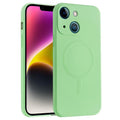 Liquid Silicone Full Coverage Magsafe Phone Case, For iPhone 14, For iPhone 14 Plus, For iPhone 14 Pro