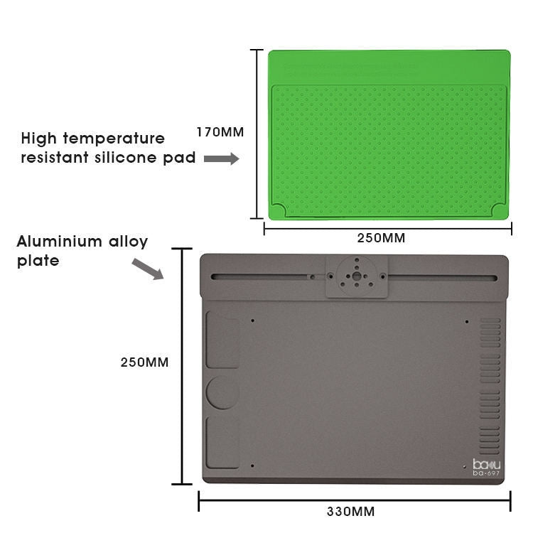 BAKU BA-697 2 in 1 Microscope Maintenance Insulation Pad, BA-697