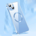 Frameless Glass CD MagSafe Case, For iPhone 14, For iPhone 14 Plus, For iPhone 14 Pro, For iPhone 14 Pro Max