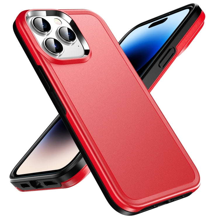 Double Solid Color Armor Phone Case, For iPhone 14 Plus, For iPhone 13 Pro, For iPhone 12 Pro, For iPhone 14 Pro Max, For iPhone 13 Pro Max