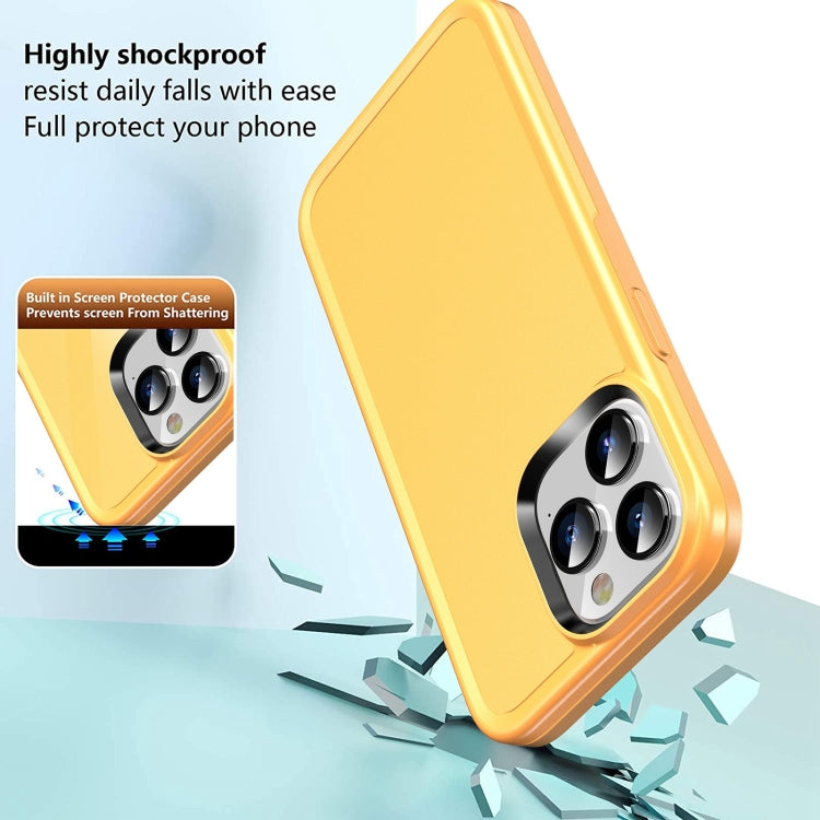 Double Solid Color Armor Phone Case, For iPhone 14 Pro, For iPhone 14, For iPhone 13, For iPhone 12 Pro Max