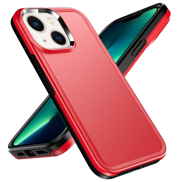 Double Solid Color Armor Phone Case, For iPhone 14 Plus, For iPhone 13 Pro, For iPhone 12 Pro, For iPhone 14 Pro Max, For iPhone 13 Pro Max