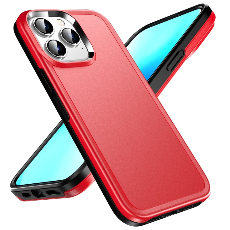 Double Solid Color Armor Phone Case, For iPhone 14 Plus, For iPhone 13 Pro, For iPhone 12 Pro, For iPhone 14 Pro Max, For iPhone 13 Pro Max