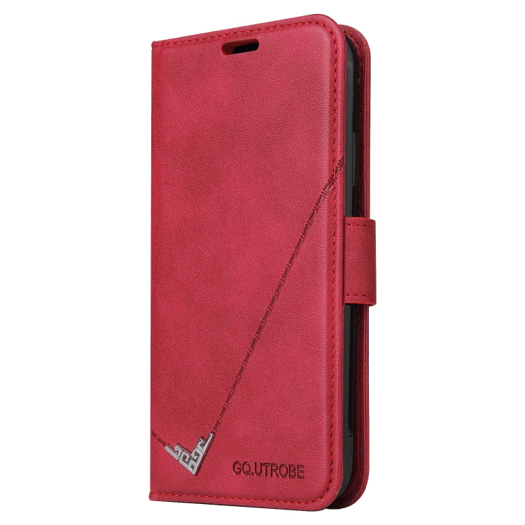 GQUTROBE Right Angle Leather Phone Case, For Huawei Enjoy 9s, For Huawei Y6 2019
