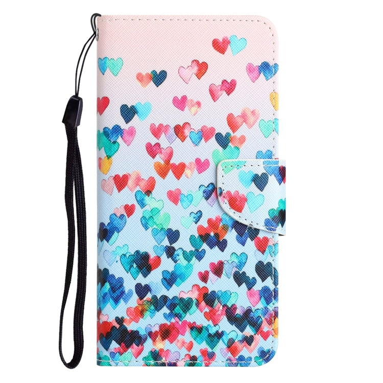 Colored Drawing Leather Phone Case, For iPhone 14 Pro Max