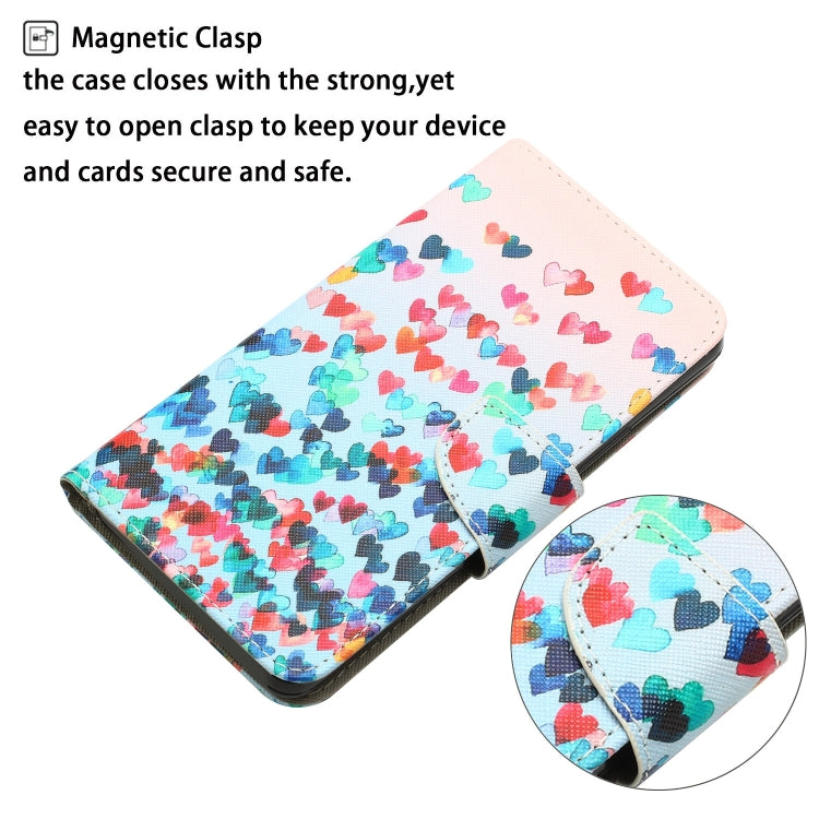 Colored Drawing Leather Phone Case, For iPhone 14 Pro Max