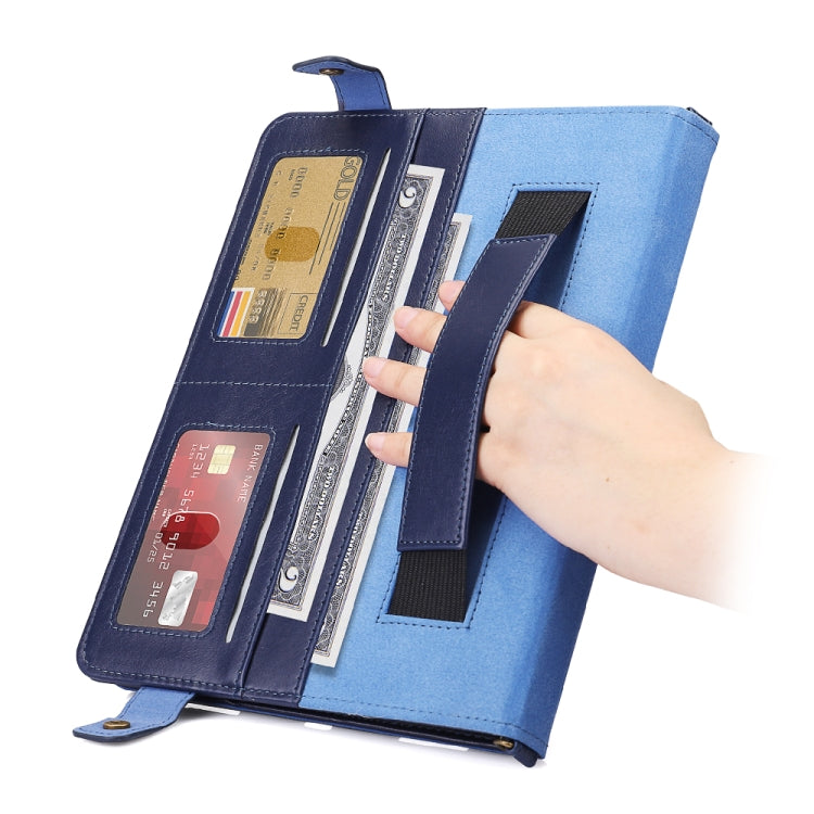 Envelope Horizontal Flip PU Leather Case with Card Slots & Pen Slots & Holder & Wallet & Photo Frame & Shoulder Strap, For iPad Pro 11 2021 / 2020