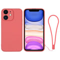 Silicone Phone Case with Wrist Strap, For iPhone 11, For iPhone 11 Pro