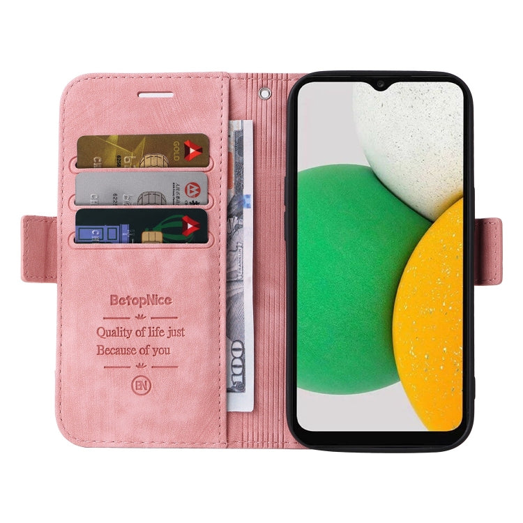 BETOPNICE Dual-side Buckle Leather Phone Case, For Samsung Galaxy A03 164mm, For Samsung Galaxy A03s 166mm, For Samsung Galaxy A03 166mm, For Samsung Galaxy A12 5G / 4G