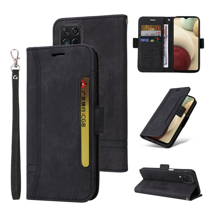 BETOPNICE Dual-side Buckle Leather Phone Case, For Samsung Galaxy A03 164mm, For Samsung Galaxy A03s 166mm, For Samsung Galaxy A03 166mm, For Samsung Galaxy A12 5G / 4G