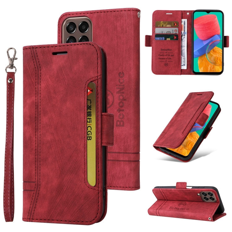 BETOPNICE Dual-side Buckle Leather Phone Case, For Samsung Galaxy A73 5G, For Samsung Galaxy M33 5G, For Samsung Galaxy M52 5G, For Samsung Galaxy M53 5G