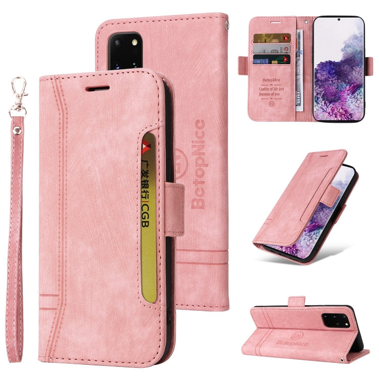 BETOPNICE Dual-side Buckle Leather Phone Case, For Samsung Galaxy S20 FE, For Samsung Galaxy S20+, For Samsung Galaxy S21 FE 5G, For Samsung Galaxy S21+ 5G