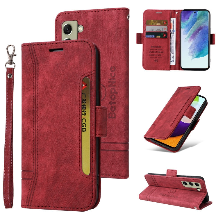 BETOPNICE Dual-side Buckle Leather Phone Case, For Samsung Galaxy S20 FE, For Samsung Galaxy S20+, For Samsung Galaxy S21 FE 5G, For Samsung Galaxy S21+ 5G
