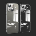 Dustproof Glass Lens Protection Electroplating Phone Case, For iPhone 13, For iPhone 13 Pro