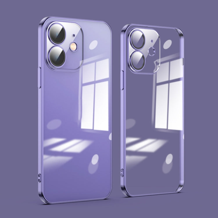 Dustproof Glass Lens Protection Electroplating Phone Case, For iPhone 13 Pro Max, For iPhone 12