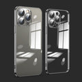 Dustproof Glass Lens Protection Electroplating Phone Case, For iPhone 12 Pro, For iPhone 12 Pro Max