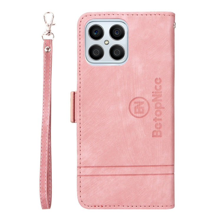 BETOPNICE Dual-side Buckle Leather Phone Case, For Honor X8, For Motorola Moto G52 / G82, For Huawei nova 8i, For Huawei nova 9 SE