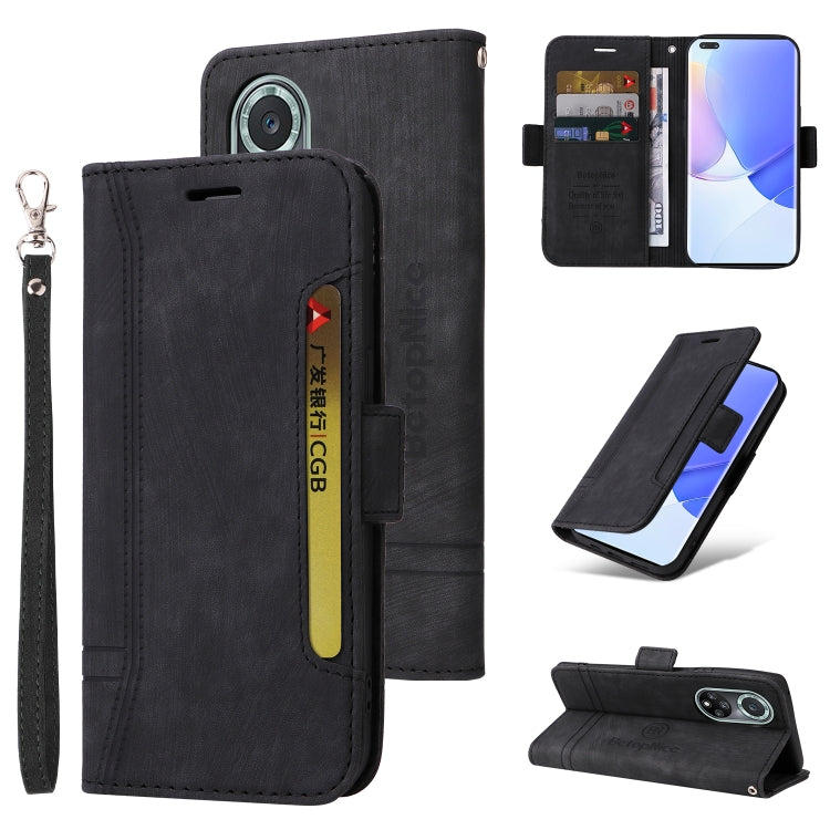 BETOPNICE Dual-side Buckle Leather Phone Case, For Motorola Moto E32, For Honor X7, For Honor Magic4, For Huawei nova 9 Pro
