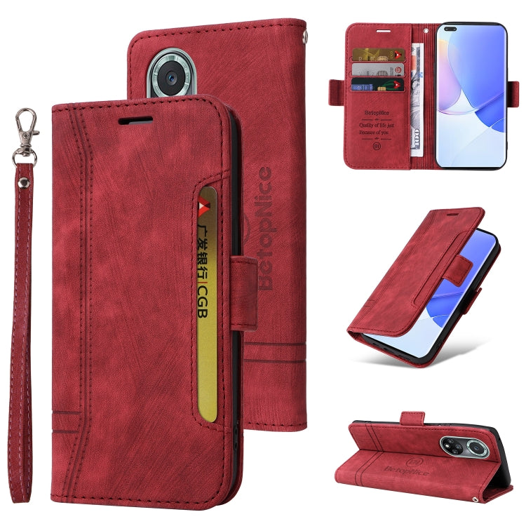 BETOPNICE Dual-side Buckle Leather Phone Case, For Motorola Moto E32, For Honor X7, For Honor Magic4, For Huawei nova 9 Pro