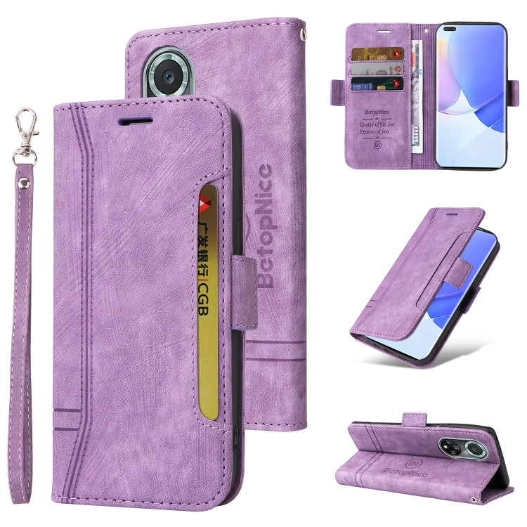 BETOPNICE Dual-side Buckle Leather Phone Case, For Motorola Moto E32, For Honor X7, For Honor Magic4, For Huawei nova 9 Pro