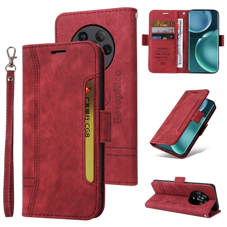 BETOPNICE Dual-side Buckle Leather Phone Case, For Motorola Moto E32, For Honor X7, For Honor Magic4, For Huawei nova 9 Pro