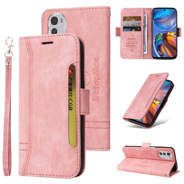 BETOPNICE Dual-side Buckle Leather Phone Case, For Motorola Moto E32, For Honor X7, For Honor Magic4, For Huawei nova 9 Pro
