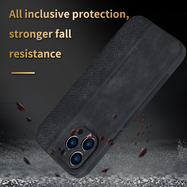 AZNS 3D Embossed Skin Feel Phone Case, For iPhone 14 Pro Max, For iPhone 14 Pro, For iPhone 13 Pro Max, For iPhone 13 Pro