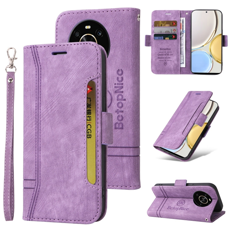 BETOPNICE Dual-side Buckle Leather Phone Case, For Honor X9 4G / 5G / Honor X30, For Motorola Moto E20 / E30 / E40, For Xiaomi Redmi Note 11E 5G, For Xiaomi 11T / 11T Pro