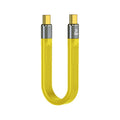 100W 10Gbps USB-C/Type-C to USB-C/Type-C FPC Flexible Data Cable, Length: 13.8cm, 10Gbps USB-C/Type-C to USB-C/Type-C