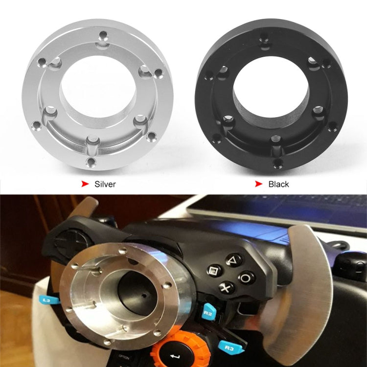 For Logitech G29 G920 G923 70mm Gaming Steering Wheel Adapter, For Logitech G29 (Black), For Logitech G29 (Silver)