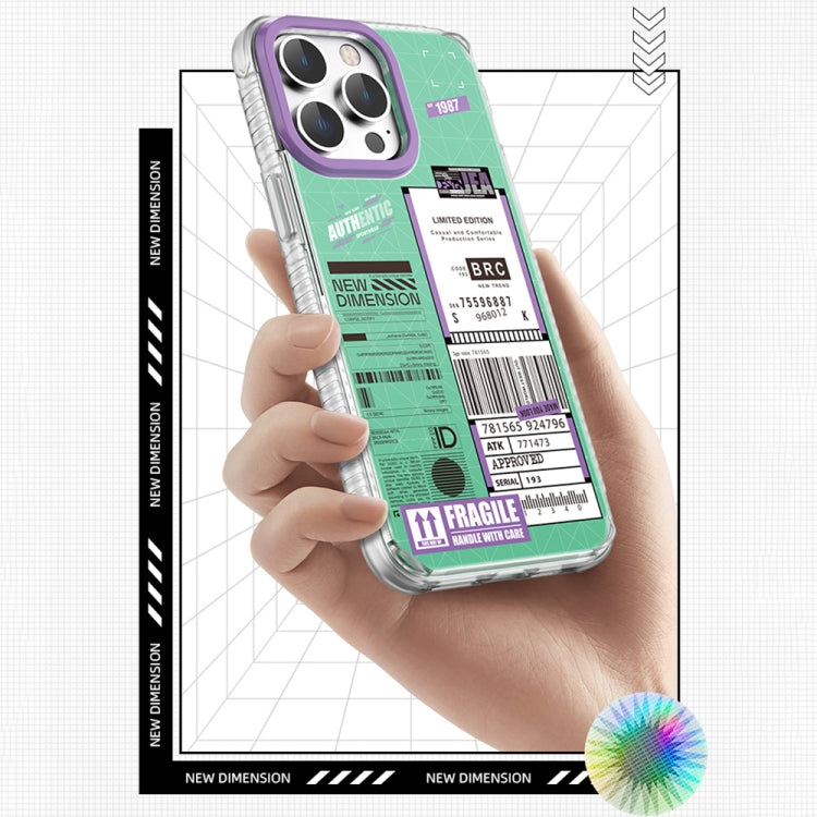 Mutural Dual-side Laminating Printed TPU Phone Case, For iPhone 14, For iPhone 14 Pro, For iPhone 14 Pro Max