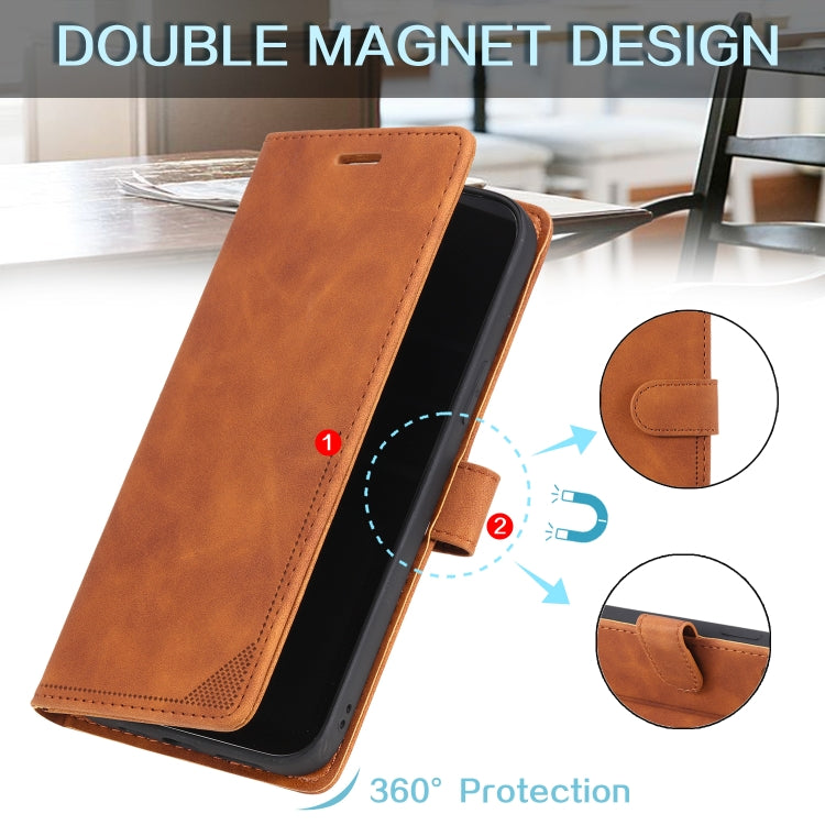 Skin Feel Anti-theft Brush Horizontal Flip Leather Phone Case, For iPhone 14, For iPhone 14 Plus, For iPhone 14 Pro, For iPhone 14 Pro Max