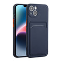 Card Slot Design Shockproof TPU Phone Case, For iPhone 14, For iPhone 14 Plus