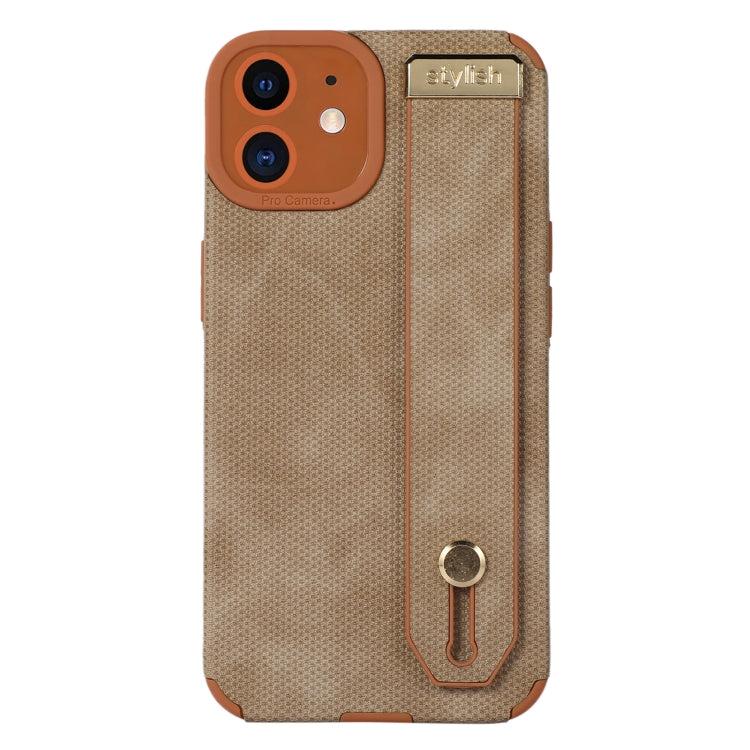 Wrist Strap TPU Leather Phone Case, For iPhone 11, For iPhone 11 Pro Max