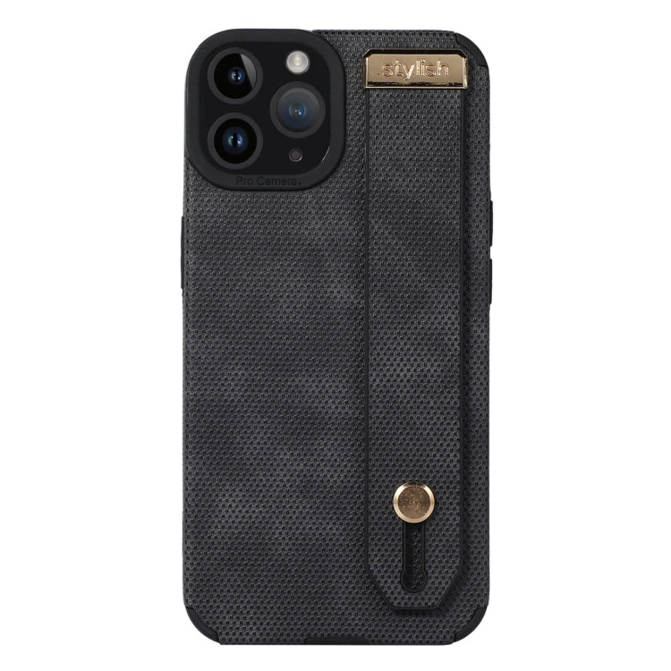 Wrist Strap TPU Leather Phone Case, For iPhone 11, For iPhone 11 Pro Max