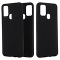 Shockproof Solid Color Liquid Silicone Full Coverage Protective Case, For Galaxy M31