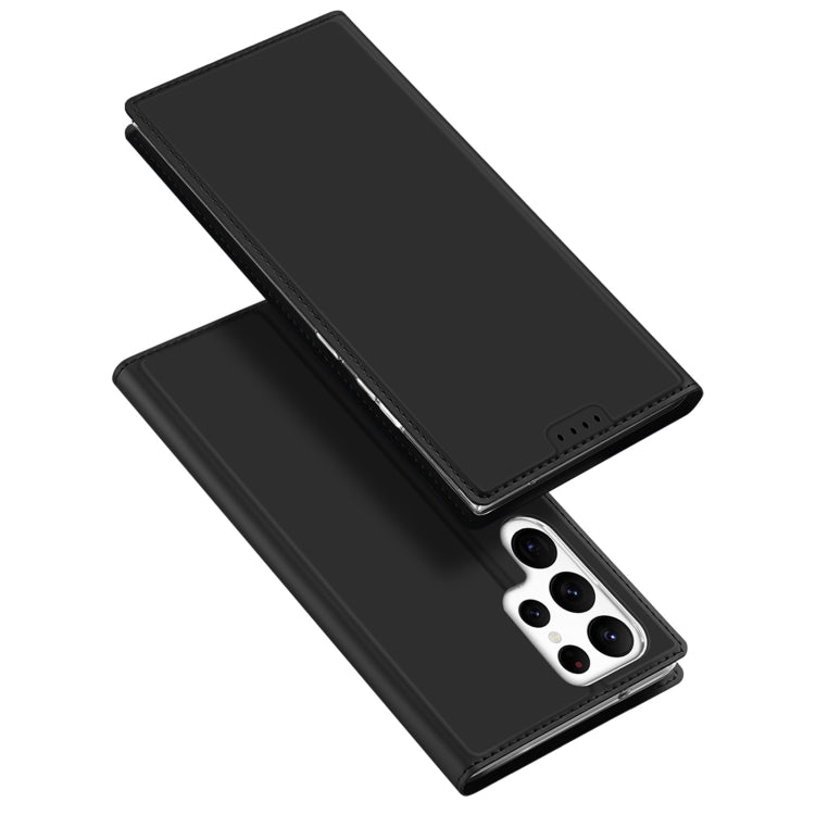 DUX DUCIS Skin Pro Series Flip Leather Phone Case, For Samsung Galaxy S23 5G, For Samsung Galaxy S23 Ultra 5G