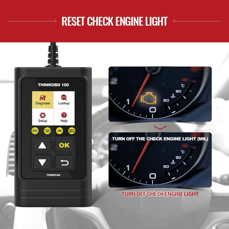 THINKCAR THINKOBD 100 OBD2 Car Scanner OBDII Diagnostic Tool, THINKOBD