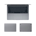 4 in 1 Upper Cover Film + Bottom Cover Film + Full-support Film + Touchpad Film Laptop Body Protective Film Sticker, For Retina 12 inch A1534, For Pro 13.3 inch A2159, For Air 13.3 inch A1466, For Pro Retina 13.3 inch A1425, For Pro 15.4 inch A1707    ...