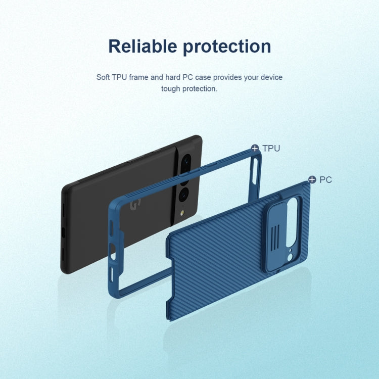 NILLKIN CamShield Pro Series PC Full Coverage Phone Case, For Google Pixel 7 Pro 5G