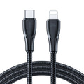 JOYROOM 20W Type-C to 8 Pin Surpass Series Fast Charging Data Cable, 0.25m, 1.2m