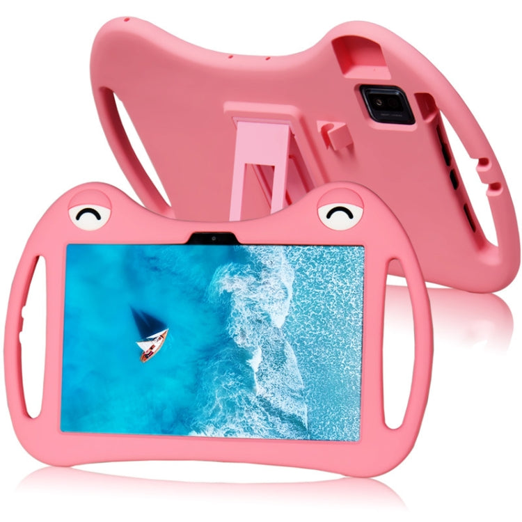 Cartoon Silicone Shockproof Protective Tablet Case with Stand & Pen Slot, For TCL Tab Pro 5G, For TCL Tab 10s 5G, For TCL Tab 10 5G