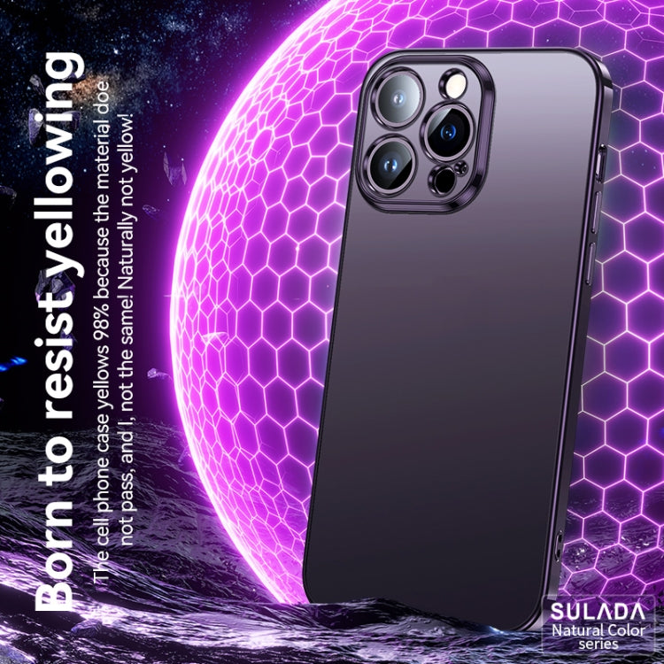 SULADA Electroplating Frosted All-inclusive TPU Phone Case, For iPhone 14, For iPhone 14 Plus, For iPhone 14 Pro