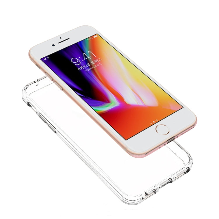 For iPhone SE (2020) Scratchproof TPU + Acrylic Protective Case, For iPhone SE 2022 / SE 2020