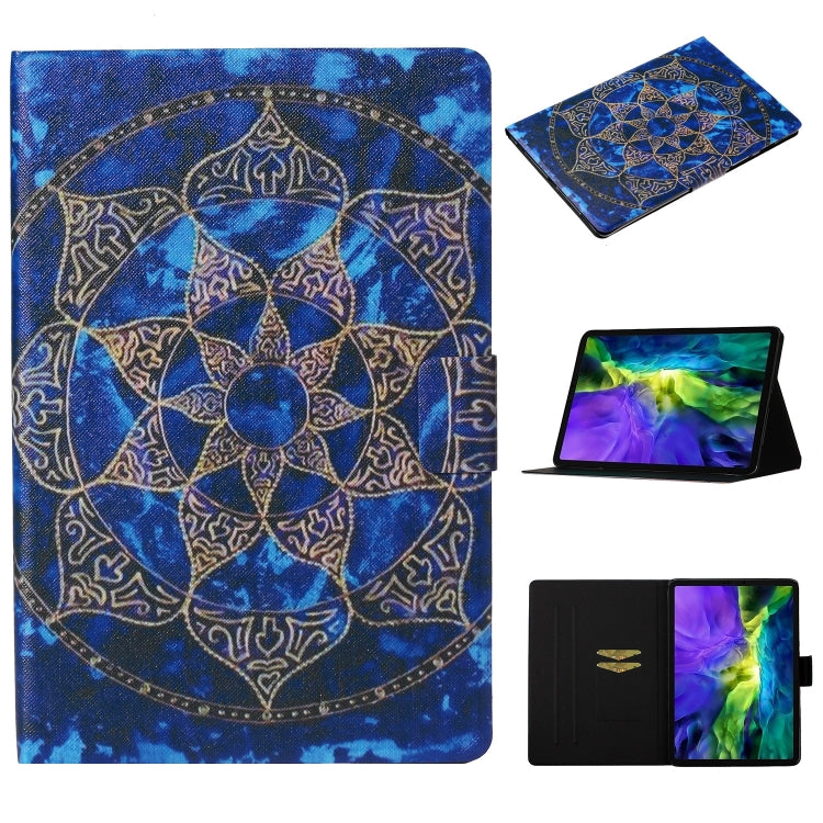 Coloured Drawing Pattern Horizontal Flip Leather Case with Holder & Card Slot & Sleep / Wake-up Function, For iPad Pro 11 (2020), For iPad mini 5 / 4 / 3 / 2 / 1, For iPad 10.2, For iPad Pro 10.5
