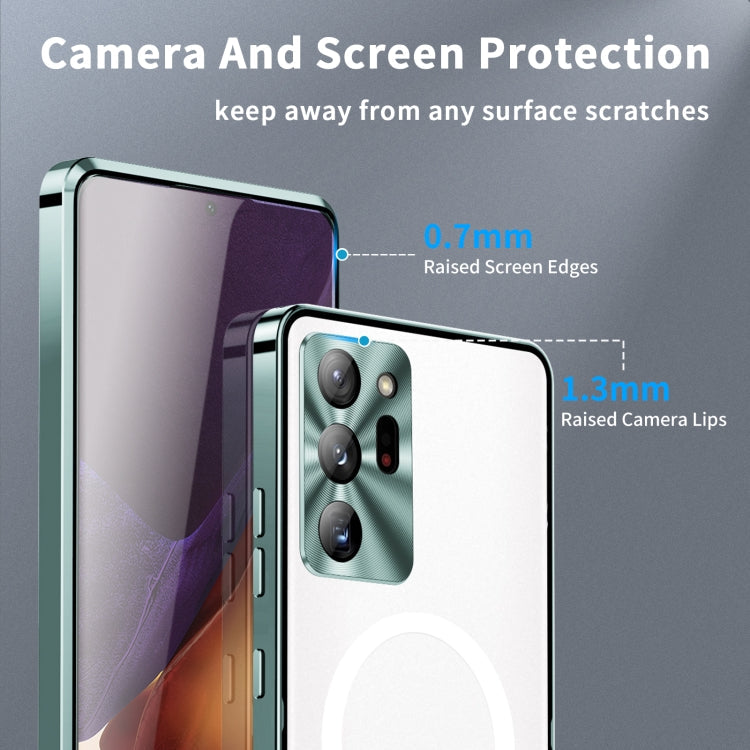 MagSafe Frosted Metal Phone Case, For Samsung Galaxy Note20 Ultra