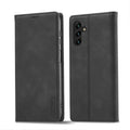 LC.IMEEKE Strong Magnetism Microfiber Leather Phone Case, For Samsung Galaxy A54 5G