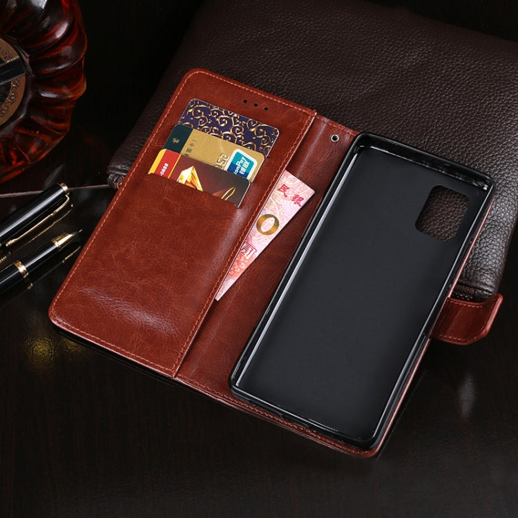 idewei Crazy Horse Texture Horizontal Flip Leather Case with Holder & Card Slots & Wallet, For Galaxy A31, For Galaxy M11, For Xiaomi Black Shark 3 Pro
